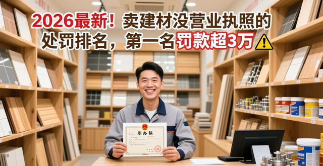 无照经营罚款后不干了_卖建材的店没营业执照会处罚吗_没有营业执照罚款不交店不干了