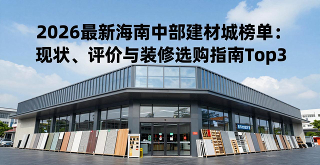 海南中部建材城竣工了吗_海南省建材小区_海南东部建材城