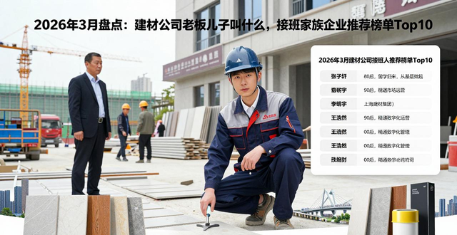 建材公司老板儿子叫什么_建材老板儿子叫公司的名字_建材老板儿子叫公司怎么称呼